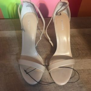 Express nude heels